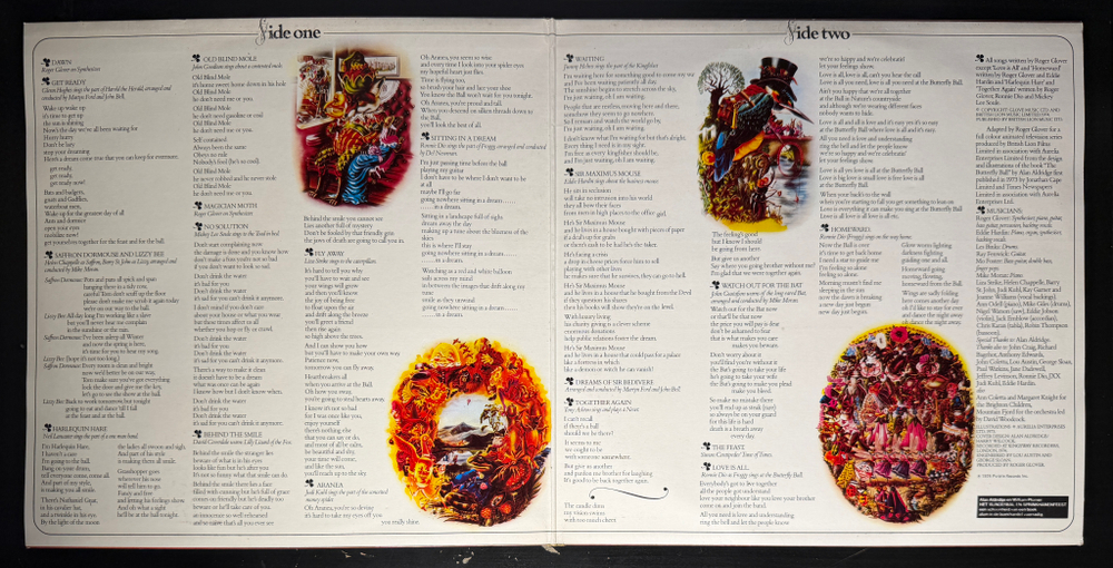 Roger Clover And Guest - The Butterfly Ball And The Grasshopper's Feast (Голландия 1975г.)