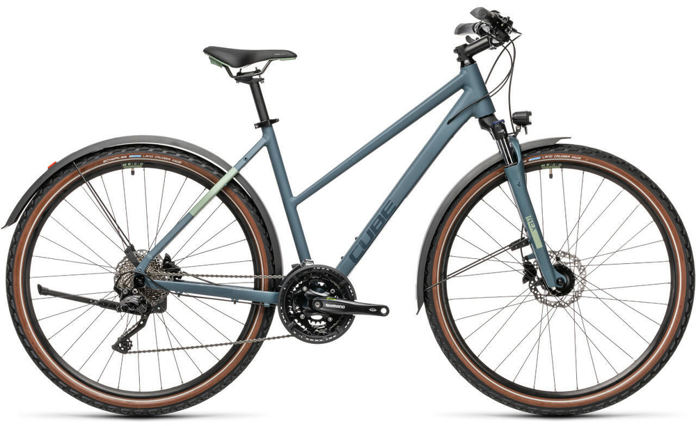 Женский велосипед Cube Nature Pro Allroad Trapeze (2021)