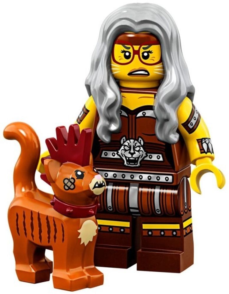 Минифигурка LEGO  71023 - 6  Шерри Скретчен-Пост и Скарфилд