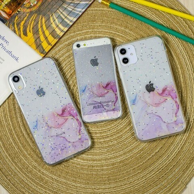 Силиконовый чехол Акварель для Samsung Galaxy A01, 011854