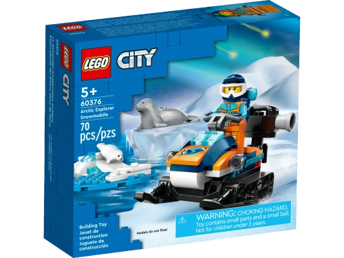 Конструктор LEGO City 60376 Снегоход «Исследователь Арктики»