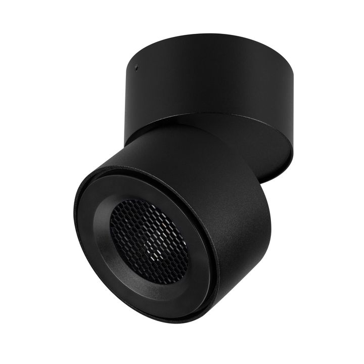 Светильник SP-POINT-SURFACE-R85-12W Warm3200-MIX (BK, 15 deg, 230V) Arlight 058607