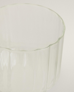 Zara Home чашка из боросиликатного стекла, цвет зелёный, 12.5 см