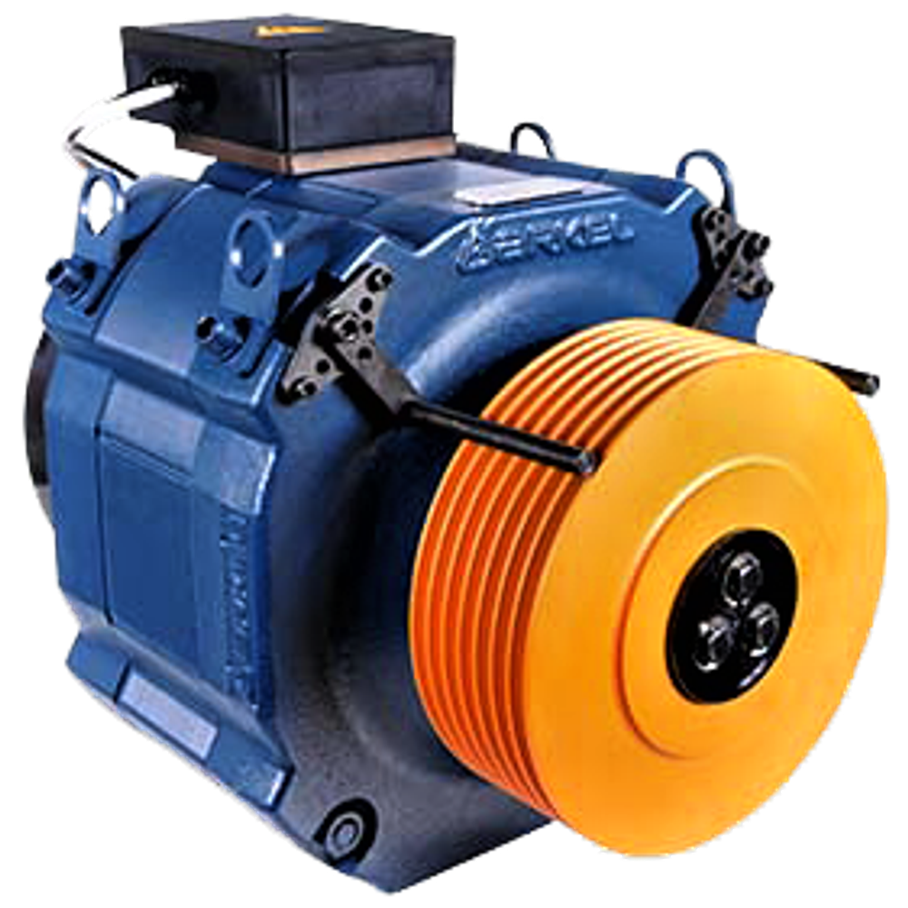 Безредукторный лифтовый двигатель ARS-D1-240-800-10 B-5,5 кВт-13A ARKEL