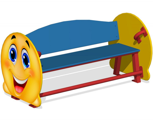 Лавочка детская Колобок МФ-32.5Х