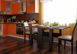 Стол обеденный раскладной Стандарт, венге