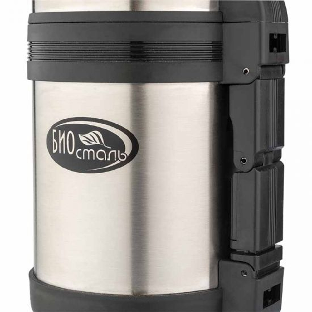 Термос универсальный (для еды и напитков) Biostal (1 литр), стальной