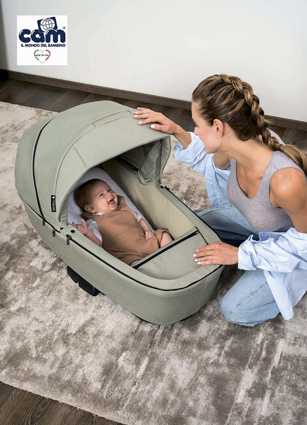 Коляска 2 в 1 CAM Modus 603 антрацит