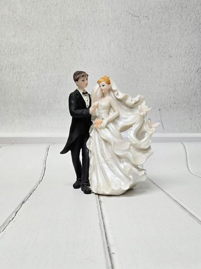 Свадебные фигурки "Жених и невеста" на торт