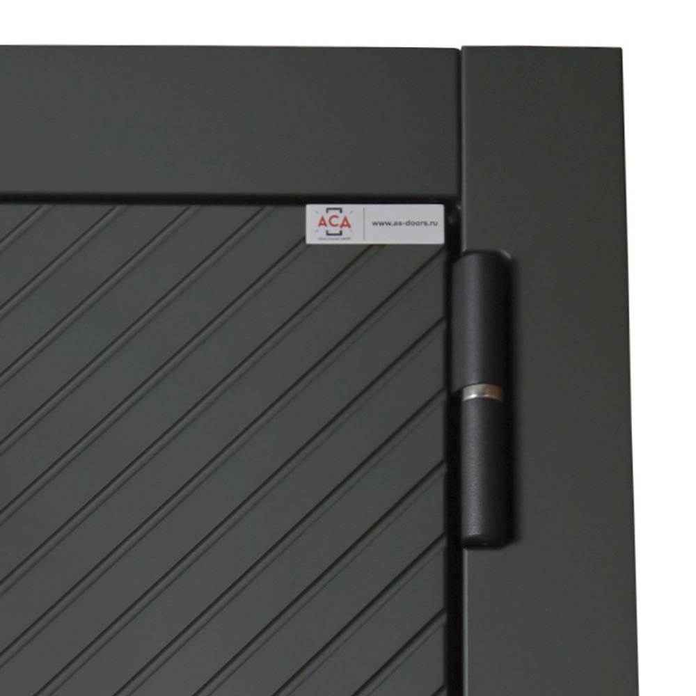 Стальная дверь "Лима" (биометрический замок). Заказная модель.