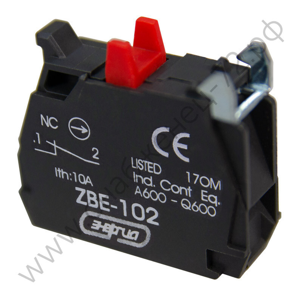 Контакты дополнительные к кнопкам и переключателям Энергия ZB