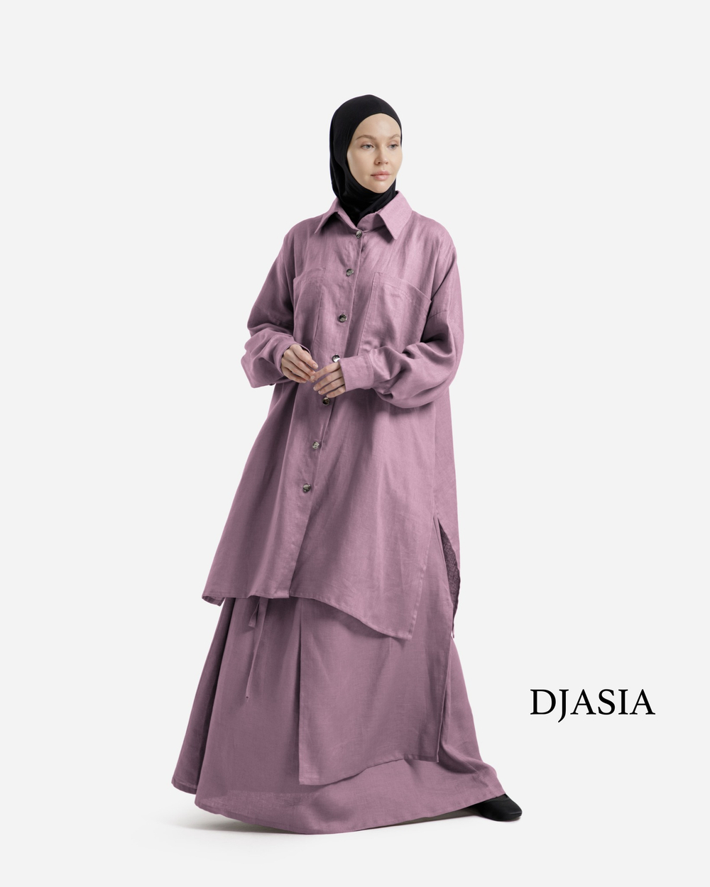 ЮБКА НА ЗАПАХЕ LAYALI LINEN