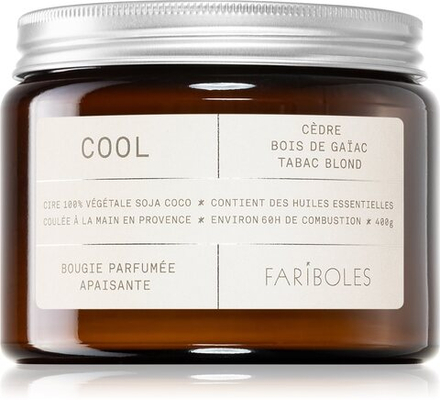 FARIBOLES Green Cool - ароматическая свеча /   400  g  / GTIN 3760059467052