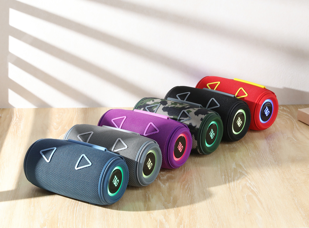 Беспроводная колонка TG-657 (16W/TF/USB/FM) RGB Light