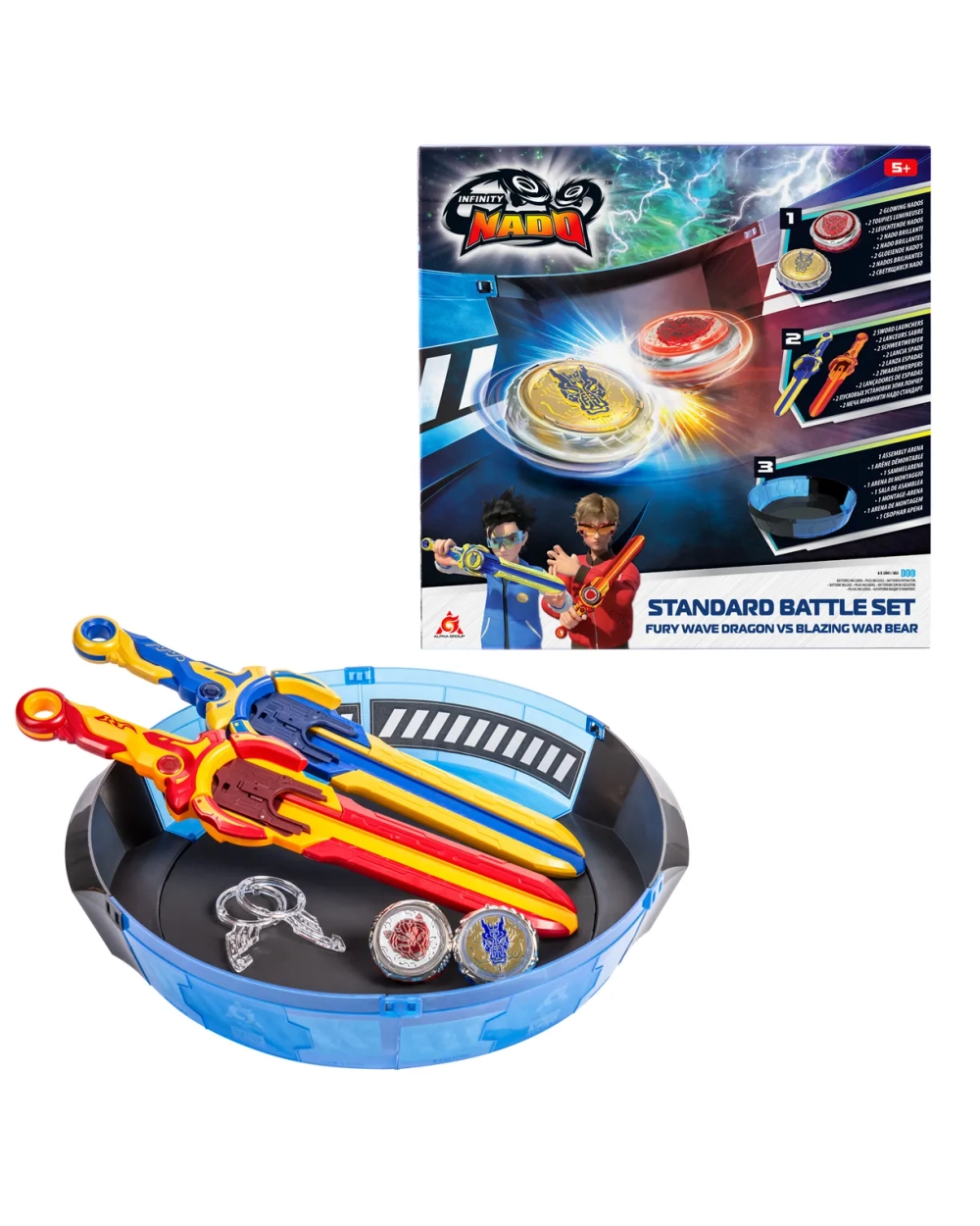 Инфинити Надо. Набор для баттлов Эпик Лончер. TM Infinity Nado