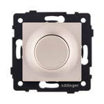 Светорегулятор для светодиодных ламп, проходной, 500W, золотой Kollinger REA-048GD для Aspekt, Eleganz, Reflex