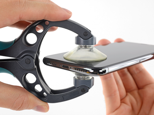 Переклейка рамки стекла на iPhone Xs