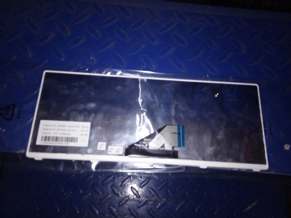 Клавиатура для ноутбука Lenovo U310 раскладка - русская, без подсветки, серая (25208425), оригинал