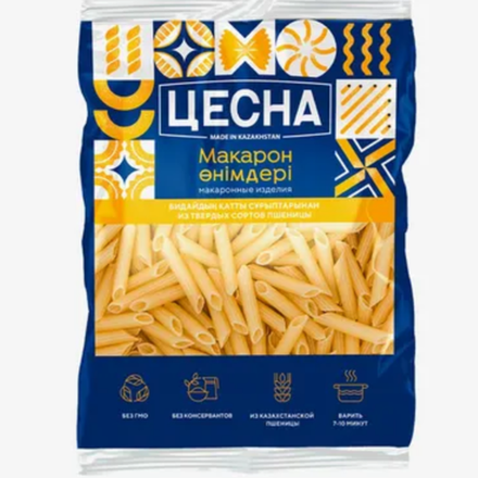 Макароны Цесна перья 400 гр