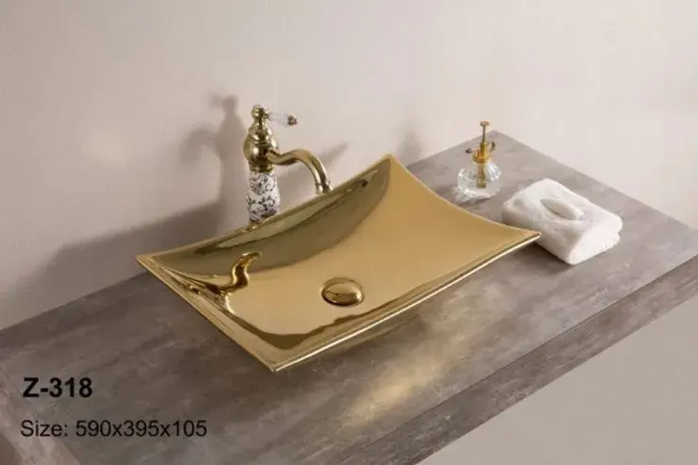 Раковина ZANDINI Z-318 (59*39,5*10,5) Z-318