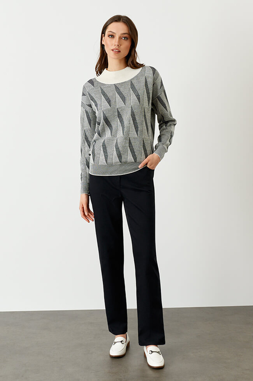 3949 Брюки женские (черный)