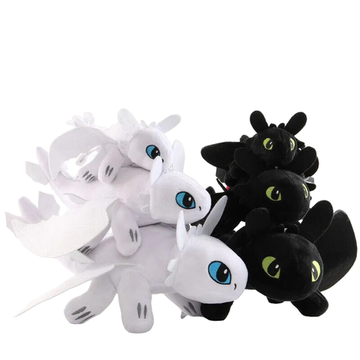 Мягкая игрушка "Дракон Беззубик" 50 см , в ассортименте