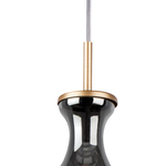 808028 Подвес FORMA 1х10W (led) E14 ШАМПАНЬ/ДЫМЧАТЫЙ