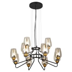 Люстра Rivoli Gera 4065-212 12 х E27 40 Вт дизайн | Rivoli