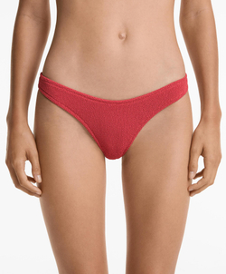 OYSHO Бразильские плавки-бикини с V-образным вырезом, темно-кораллово-розовый