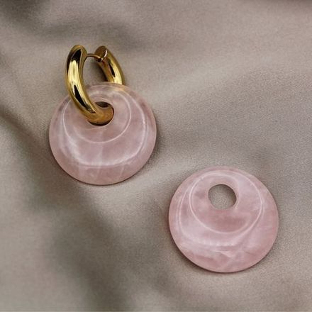 Розовый кварц 30мм