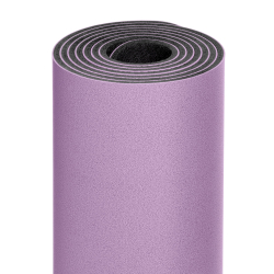 ULTRAцепкий 100% каучуковый коврик для йоги Simple Mandala Lila 185*68*0,5 см