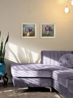 Картина на стену интерьерная на холсте 37*37 см