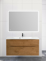 Тумба подвесная с раковиной BelBagno MARINO-H60-1100-2C-SO-RN-P