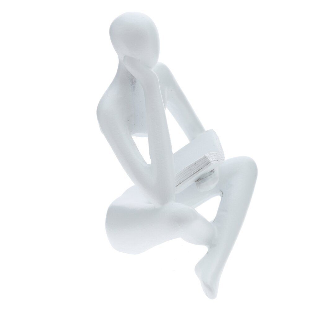 GAEM Фигурка декоративная "Читающий человек", L9 W6 H11 см