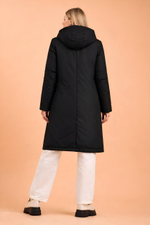 Полупальто  женское демисезонное "HN-1" черный