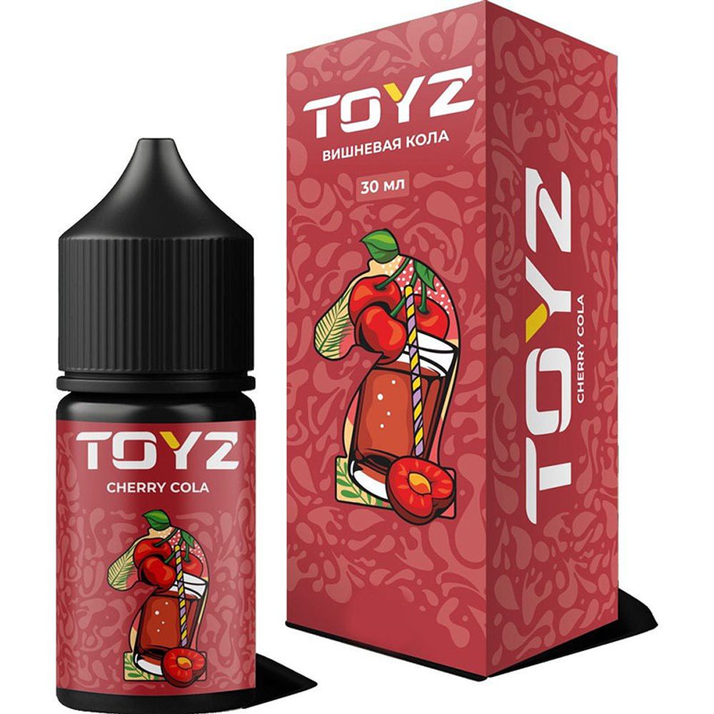 Жидкость Toyz - Cherry Cola (Вишневая Кола) 30 мл, 20 мг/мл* Strong