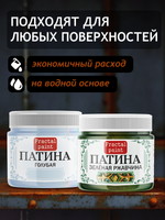 Комбо жидких патин (голубая+зеленая ржавчина) 2х20 мл