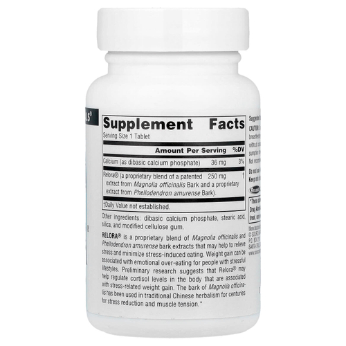 Source Naturals, Relora®, 90 таблеток