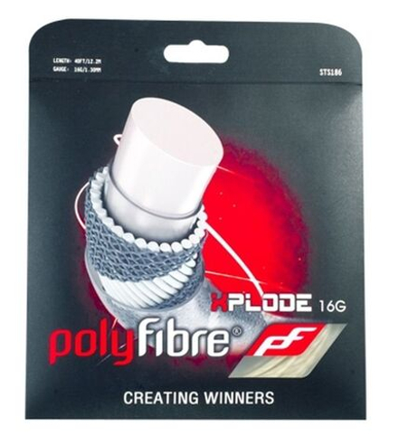 Теннисные струны Polyfibre Xplode (12,2 m) - natural