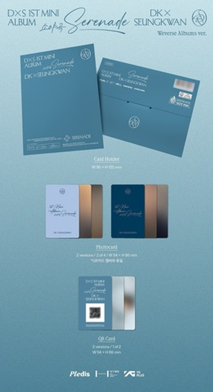 Альбом DK X SEUNGKWAN - Serenade (Weverse Albums ver.)
