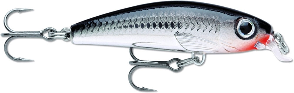 Воблер RAPALA Ultra Light Minnow 04 /CH /медленно тонущ. / 0,6-0,9м, 4см, 3гр.