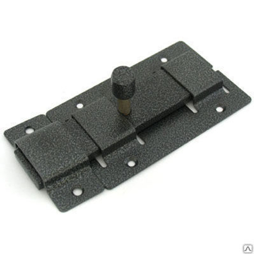 Засов Киров Секрет ЗД-02 антик серебро плоский   / 2831