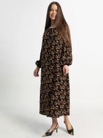 Платье Аура с поясом (черное) П15121-10М LT Collection