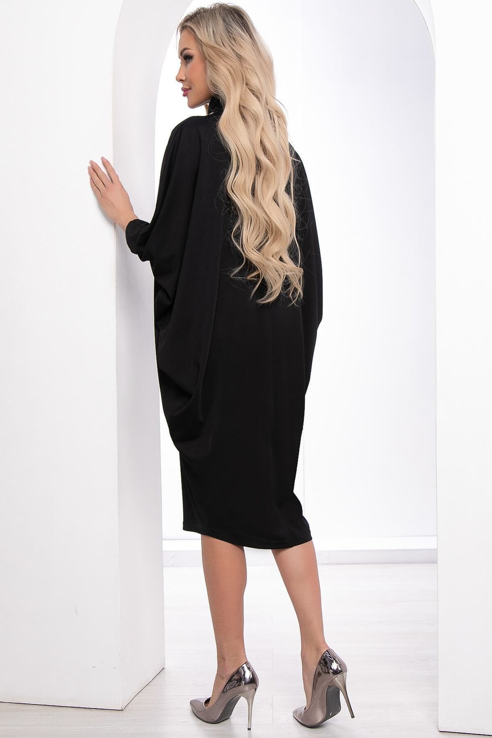 Платье "Алина" (черное) П8387 LT Collection