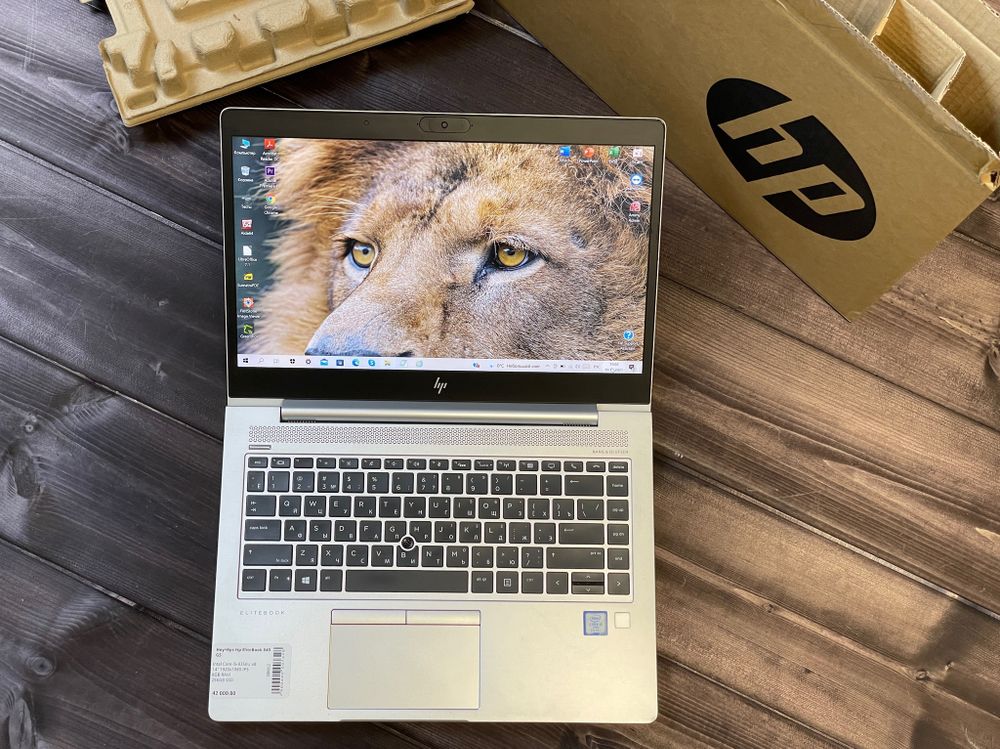 14" Ноутбук Hp EliteBook 840 G5 (1920x1080, Intel Core i5-8350U, RAM 8ГБ,SSD 256ГБ, Intel UHD Graphics 620, Win 10Pro)