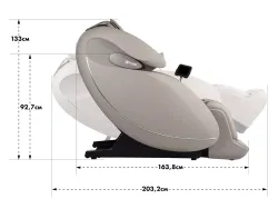 Массажное кресло FUJIMO CYBER ATLANT 4D+ F707 Taupe