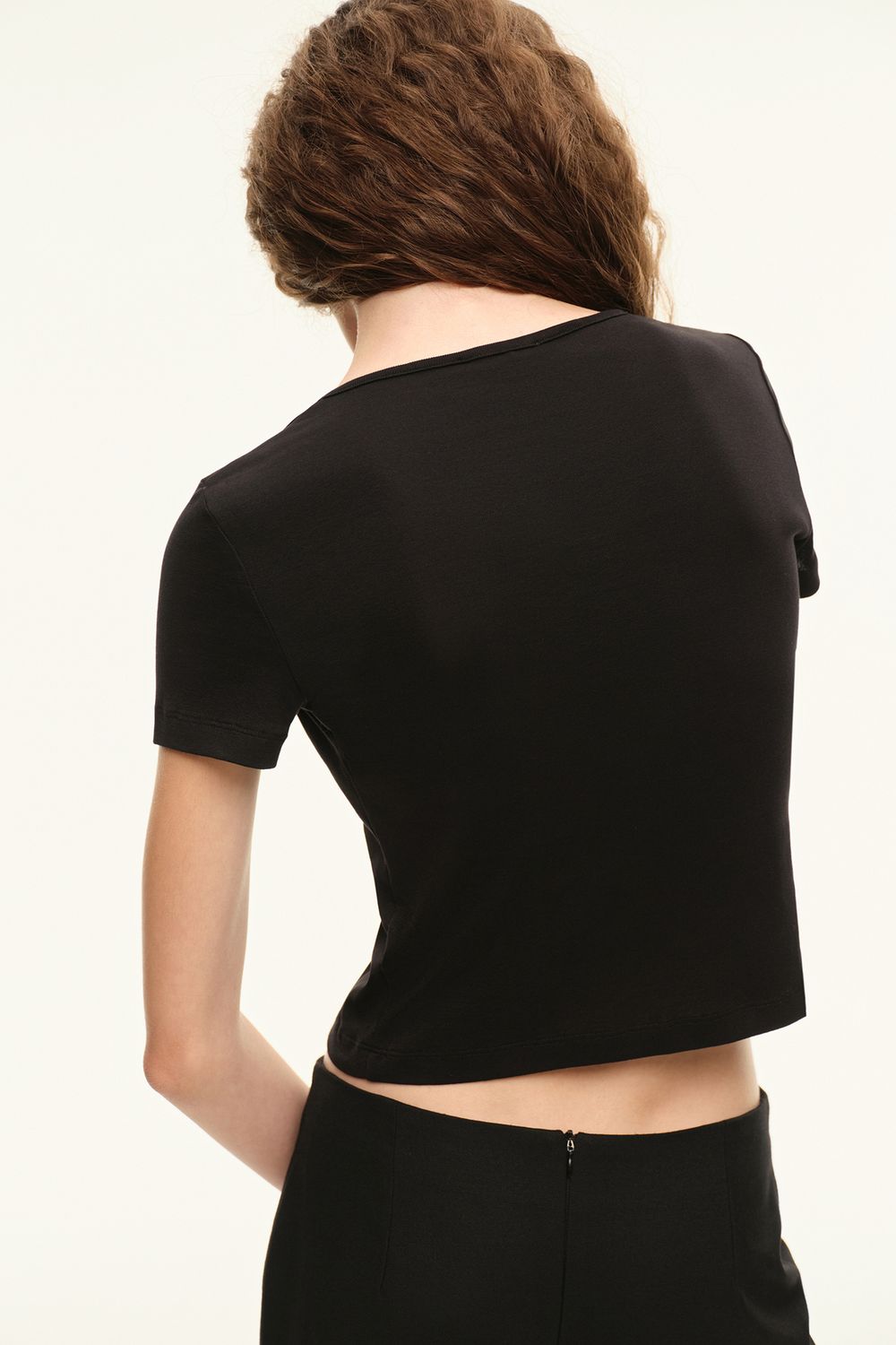 Футболка из хлопка (Short Story), черная