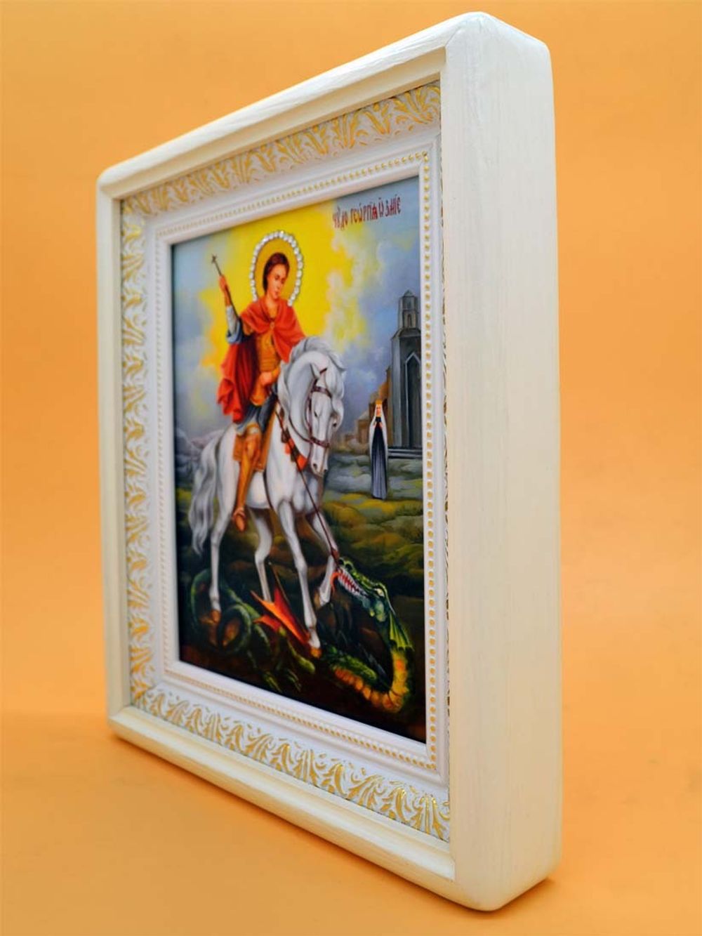 Георгий Победоносец. Икона ручной работы.