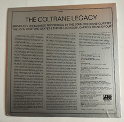Винтажная виниловая пластинка LP John Coltrane The Coltrane Legacy (Japan 1972) (No Obi)