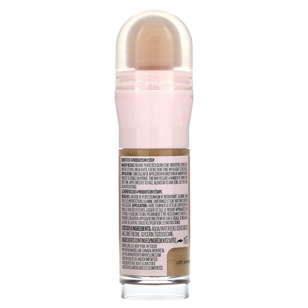 Maybelline, Instant Age Rewind, Perfector, 4 в 1, сияющий макияж, оттенок 1,5 светлый-средний, 20 мл (0,68 жидк. унции)